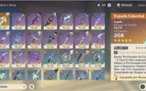 Hutao + Zhongli + Jean + Qiqi c1 + Mona + Espada Celestial