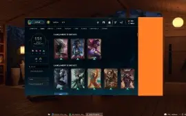 Conta de League of Legends E Valorant