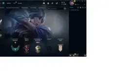 VENDO CONTA MAIN LOL PLATINA 2