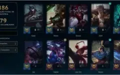 Vendo conta de LoL com 68% de desconto ( 211 skins )