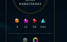 Conta Diamante League Of Legends 444 Skins