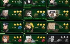 Venda de conta Naruto online s126