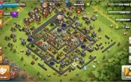 CV 11 com quase todas as tropas Full + 5400 de gema