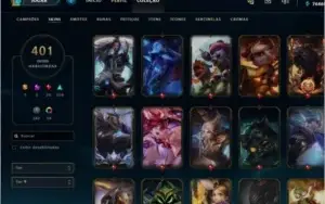 CONTA LOL EDIÇÃO COLECIONADOR