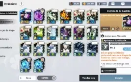 Conta Black Clover Starter lvl 7 Mars + Lotus + Yami + Rades