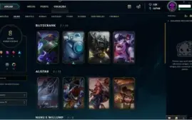 Conta LOL Diamante IV 2019 Smurf