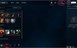 Conta LOL Diamante IV 2019 Smurf