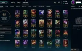 Conta LOL Diamante IV 2019 Smurf