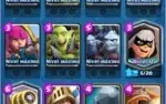 Conta CLASH ROYALE LVL 13, 4 Decks FULL, CHAMPION