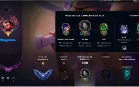Conta LoL - Platina/Diamante - 265 skins Varias Prestigios