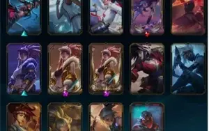 Conta LoL - Platina/Diamante - 265 skins Varias Prestigios