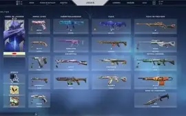CONTA VALORANT COM MUITAS SKINS FULL ACESSO