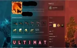 Conta CS GO TOP 15 medalhas e com muita skin + 49 jogos TOP
