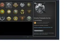 Conta CS GO TOP 15 medalhas e com muita skin + 49 jogos TOP