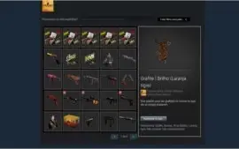 Conta CS GO TOP 15 medalhas e com muita skin + 49 jogos TOP