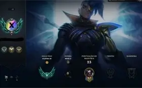 Conta Platina 3 Com Kayn odisseia e 4 cromas