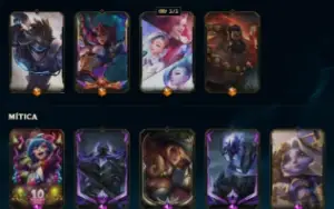 League of legends conta muito (boa 505 skins)