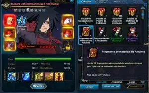 vendo conta naruto online 1kk de força