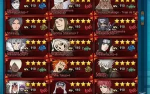 vendo conta naruto online 1kk de força