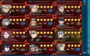 vendo conta naruto online 1kk de força