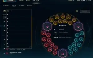 CONTA LEAGUE OF LEGENDS - PLATINA III