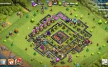 Conta clash of clans cv9