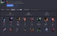 Conta lol esmeralda 4 com mais de 1,3k gastos