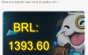Conta lol esmeralda 4 com mais de 1,3k gastos