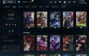 Conta League of Legends - lvl 278 - Todos os campeões