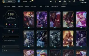 Conta League of Legends - lvl 278 - Todos os campeões