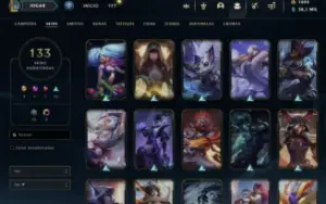 Conta League of Legends - lvl 278 - Todos os campeões