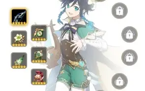 CONTA GENSHIN AR59⭐17 LENDÁRIOS|4 ARMAS DE ASSINATURA E+⭐