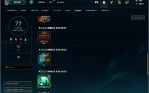 CONTA LEAGUE OF LEGENDS ANTIGA C LUX ELEMENTALISTA