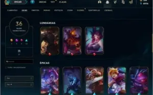 CONTA LEAGUE OF LEGENDS ANTIGA C LUX ELEMENTALISTA