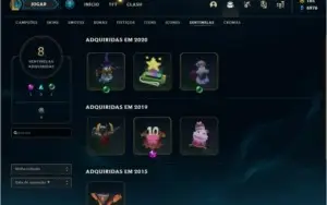 CONTA LEAGUE OF LEGENDS ANTIGA C LUX ELEMENTALISTA
