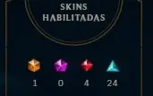 Conta lol d4 Todos os Champs  100 skins  13 PAGINAS DE RUNA