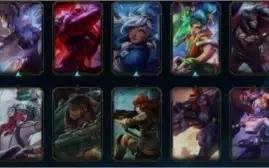 Conta lol d4 Todos os Champs  100 skins  13 PAGINAS DE RUNA