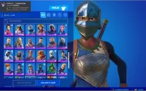 CONTA FORTNITE MAIS DE 80 SKINS,C/SALVE O MUNDO