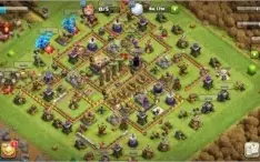 Conta Clash Of Clans Quase Full com Skins e passe atual