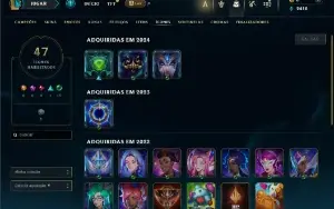 Esmeralda 1 com 30 Champs e 6 Skins