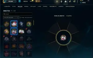 Esmeralda 1 com 30 Champs e 6 Skins
