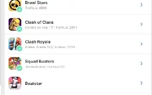 Conta PASSE ATIVO!! cv17+ clash royale+ brawl stars