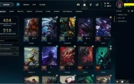 Conta Lol Diamante 2 Lvl 300+
