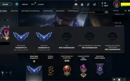 Conta Lol Diamante 2 Lvl 300+