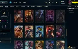 Conta Lol Diamante 2 Lvl 300+