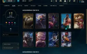 Conta esmeralda de 2015. 70% win rate