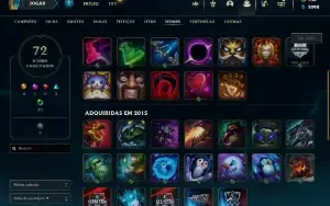 Conta esmeralda de 2015. 70% win rate