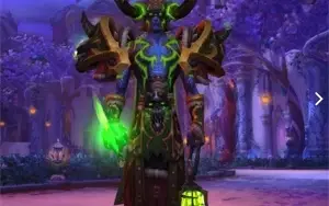 Warlock ou mage com cmod pandaria e junto armas do wod
