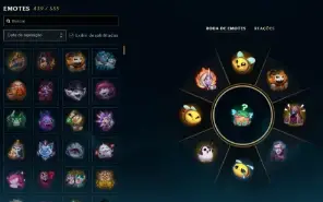 Conta Lol 980 Skins + 247 Chromas + 590 Ícones