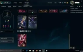 Conta League Of Legends -  Platina 5